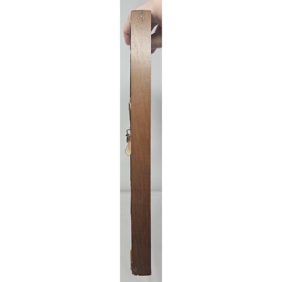 Antique Handmade 40's Amish Folk Art Needle Point Sampler Friends Phrase Unique - Picture 5 of 12